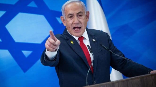Militar Vía: Israel Primer Ministro Benjamin Netanyahu