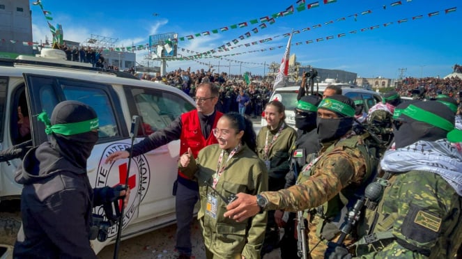 Viva militar: Israel que sostiene los lotes de los Hamas de Pampian