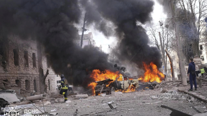 Viva Militer: Serangan Rudal Rusia Di Kota Sumy, Ukraina