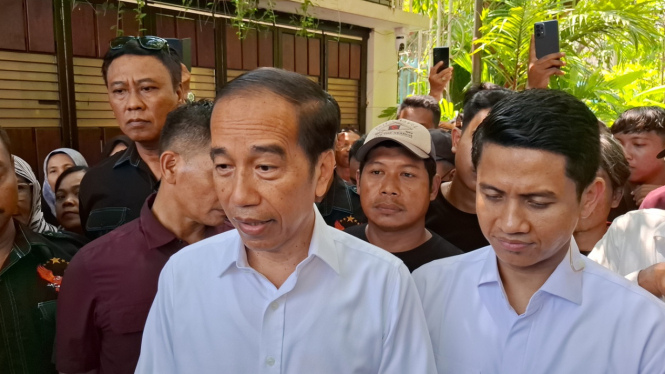 Jokowi soal pertemuanndengan TPUA di rumahnya.