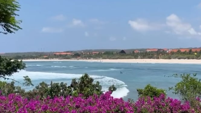 Peninsula Island Bali yang dijadikan venue IFSC Climbing World Cup 2025