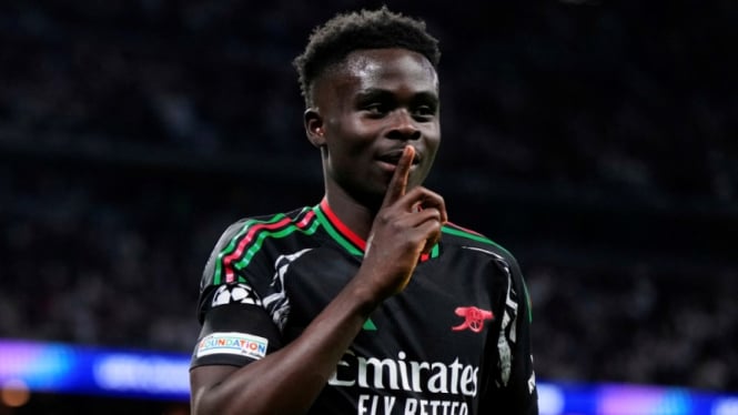 Pemain Arsenal, Bukayo Saka