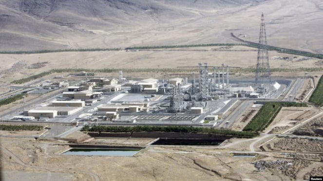 Militar vía: sitio nuclear de Irán