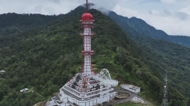 Turyapada Tower yang di Buleleng, Bali - Foto: Tangkapan layar Instagram Turyapada_Tower