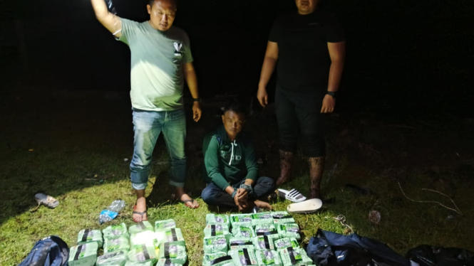 Penyelundupan Sabu Seberat 38 Kg dari Malaysia Digagalkan di Riau, 1 Pelaku Ditangkap