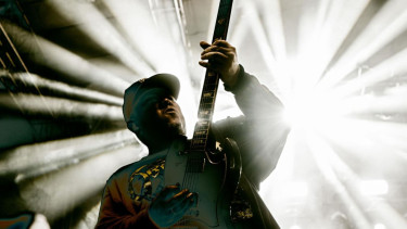 Gitaris band Seringai, Ricky Siahaan.