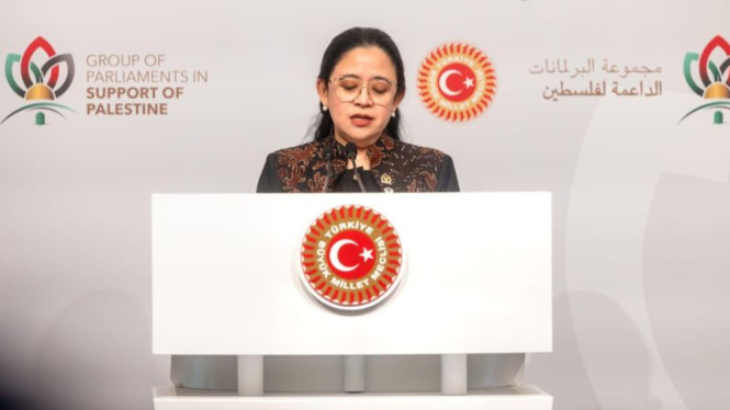 Di Turki, Puan Ingin Forum Parlemen Bela Palestina Diperluas hingga Eropa dan Amerika Latin