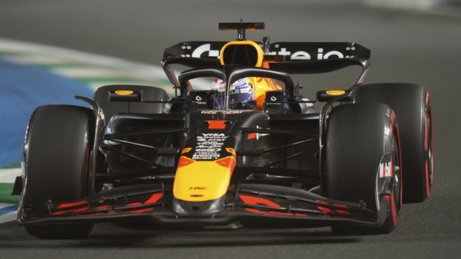 Pembalap Red Bull Max Verstappen