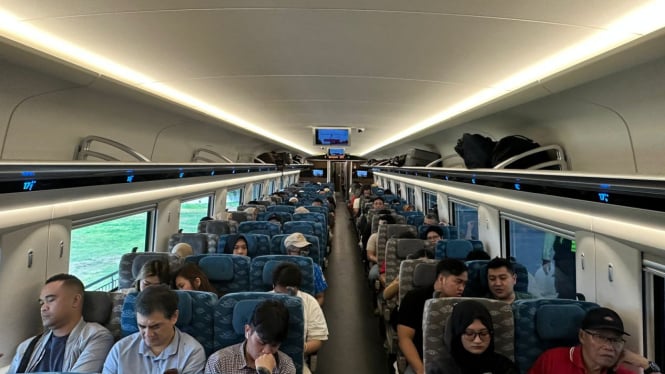Whoosh Angkut 73.500 Penumpang di Libur Panjang Akhir Pekan Paskah 2025