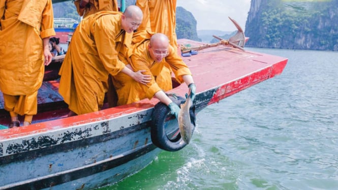 Front Persatuan Tiongkok Serukan Pengawasan Ketat Ajaran Buddha 'Pelepasan Makhluk Hidup'