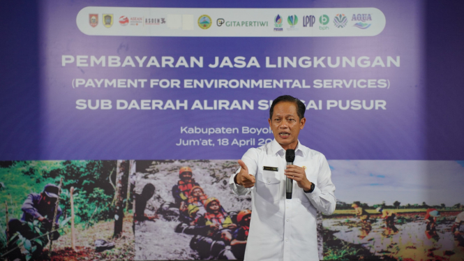 Dorong Konservasi Hulu ke Hilir, AQUA Gandeng Multisektor Terapkan Pembayaran Jasa Lingkungan