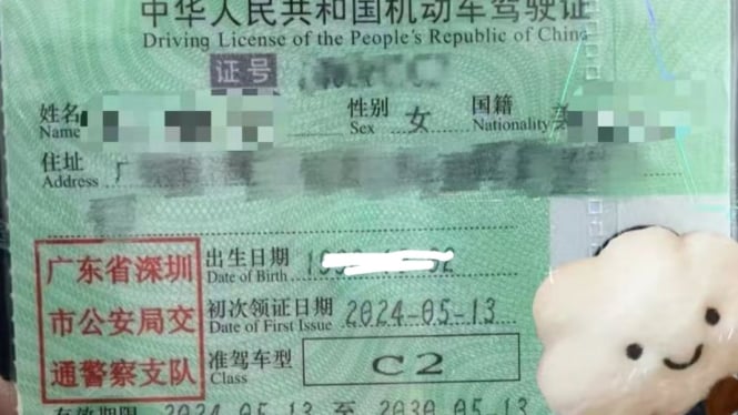 SIM di China Umurnya Lebih Lama daripada Indonesia, Segini Biaya Perpanjangnya