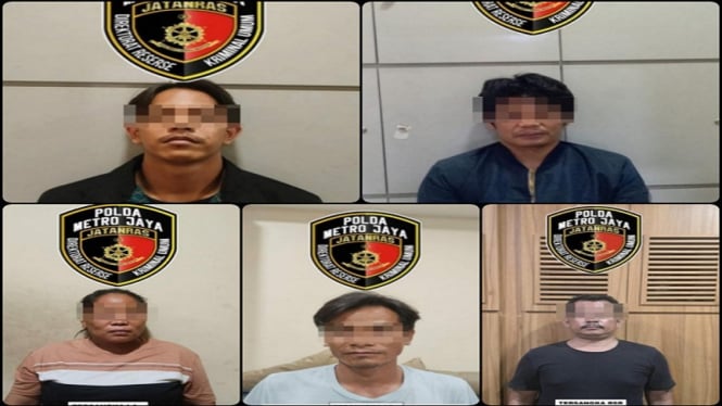 5 Orang Jadi Tersangka Pembakaran Mobil Polisi di Depok, 1 Perempuan Sekretaris GRIB Harjamukti