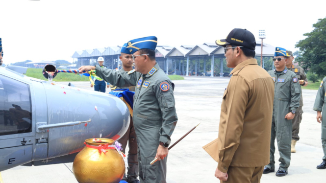 Helikopter Panther Submarine Hunter Resmi Perkuat Jajaran Alutsista Puspenerbal