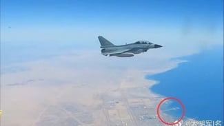 Terobos Arab Saudi, Jet Tempur China Terbang di Atas Basis Militer Amerika