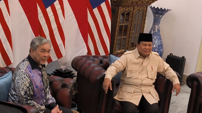 Presiden Prabowo Subianto Terima KunjunganWakil Perdana Menteri (PM) Malaysia Dato’ Seri Dr. Ahmad Zahid bin Hamidi 