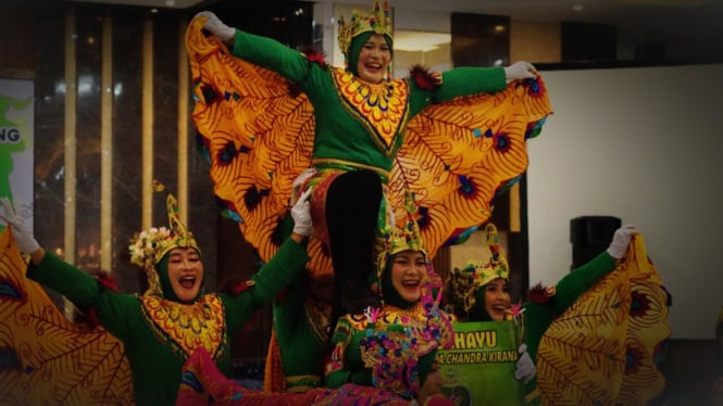 Bikin Juri Terhipnotis, Srikandi Kodim Purwakarta Rebut Tahta Juara Tari Bumi Sunan Gunungjati