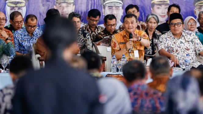Gubernur Jateng Ahmad Luthfi saat Musrenbangwil Eks Karesidenan Pekalongan