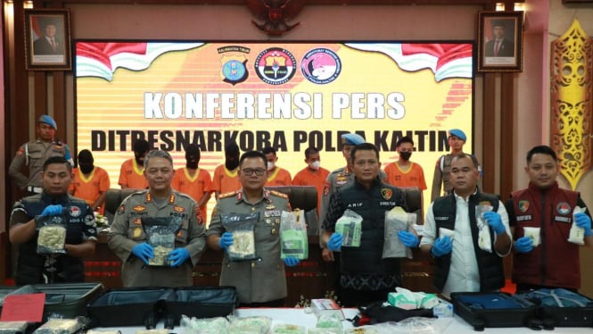 Direktorat Reserse Narkoba Polda Sumatra Barat (Sumbar) gagalkan peredaran ganja 47 kilogram (doc. polri)
