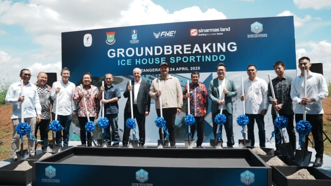 Arena Ice Rink Airdome Resmi Dibangun, Indonesia Jadi yang Pertama di ASEAN