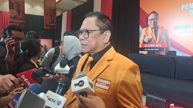 Ketua Umum Partai Hanura, Oesman Sapta Odang (OSO) 