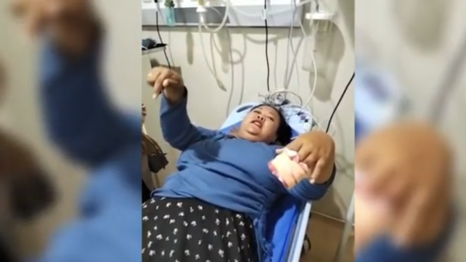 Korban dugaan malpraktik di rumah sakit Karawang, Jawa Barat