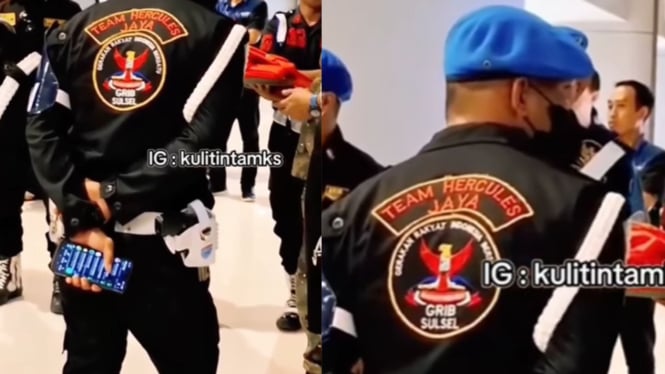 Anggota GRIB Jaya Sulsel Diduga Bawa Senjata Api