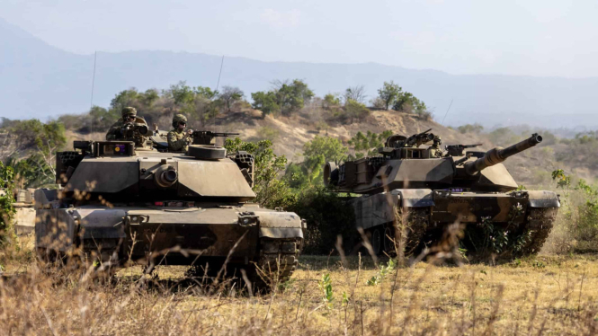 VIVA Militer: Tank Tempur Utama (MBT) M1 Abrams buatan Amerika Serikat