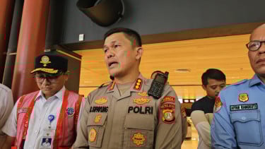 Comisionado Jefe de Policía del Aeropuerto de Sutta Pole Ronald FC Sipayung, en el aeropuerto de Sotta, Tangerang