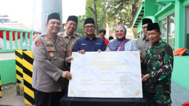 Peresmian renovasi masjid di Pelabuhan Tanjung Priok