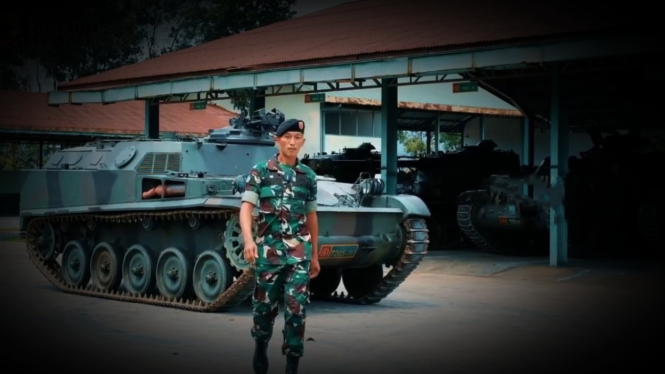 Cuma Modal CDI, Sersan Baret Hitam TNI Ini Berhasil Modif Tank Baja Tua Eropa Jadi High Power