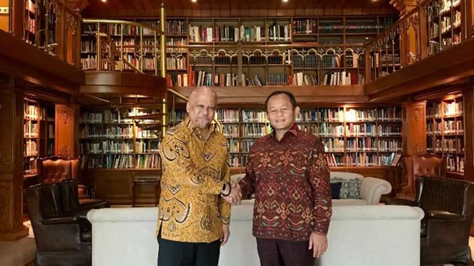 Bertemu Ilham Habibie, Samuji Tegaskan Teknologi Buka Peluang hingga Inovasi Baru