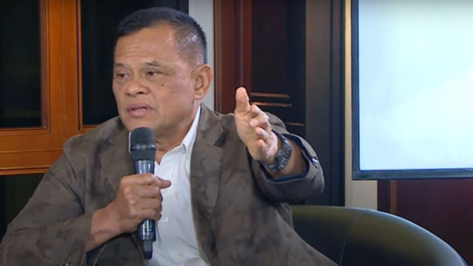 Eks Panglima TNI Jenderal (Purn) Gatot Nurmantyo.