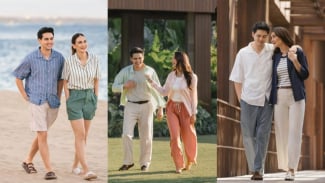  Sontek Gaya Natural nan Elegan Luna Maya & Maxime Bouttier, Budget Friendly!