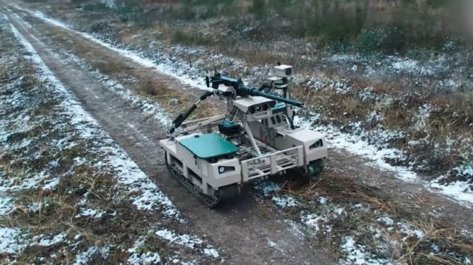 軍事ビバ：戦争ロボットシステムとドロイドTWミリタリーウクライナ