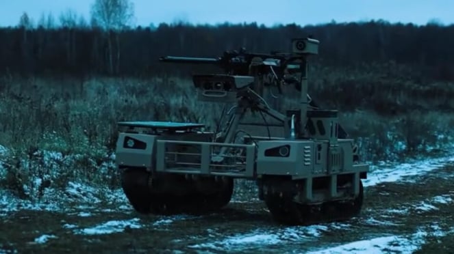 VIVA Militer: Sistem robot perang dan pengintaian Droid TW militer Ukraina
