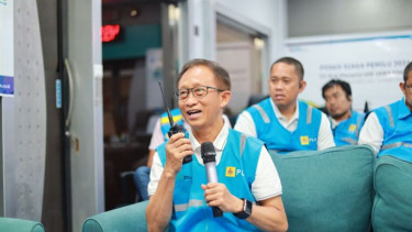 Direktur Distribusi (DirDist) PT PLN (Persero) Adi Priyanto