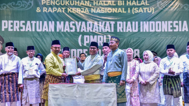 Rapat Kerja Nasional Persatuan Masyarakat Riau Indonesia (PMRI) 2025.