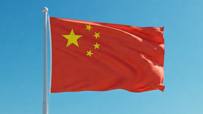Bendera China (Ilustrasi)