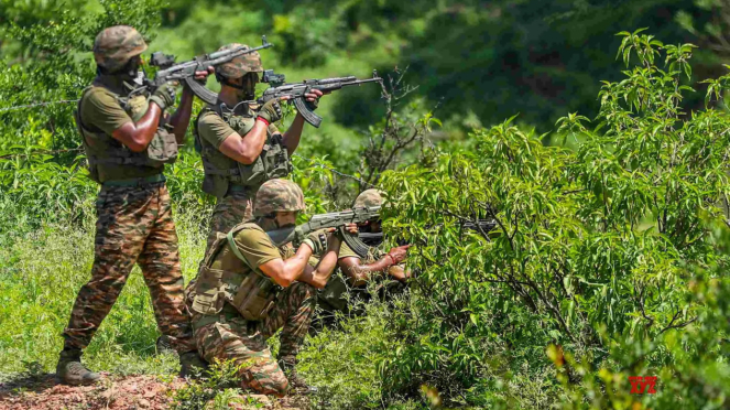 Militar vía: Fuerzas Armadas Indias