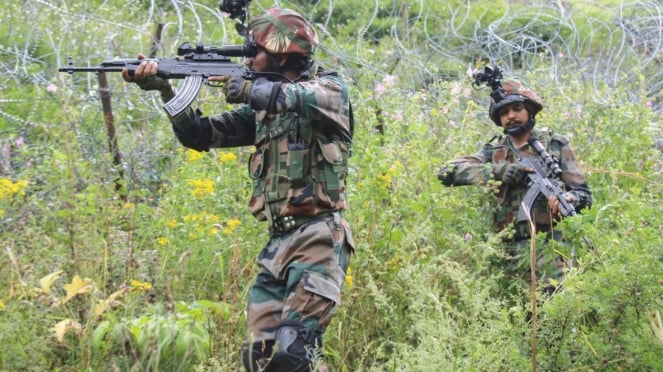 Viva militar: fuerzas armadas indias