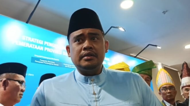 Gobernador de Sumatra del Norte (Northern Sumatra), Bobby Nasuse. (Bspupra/viva)