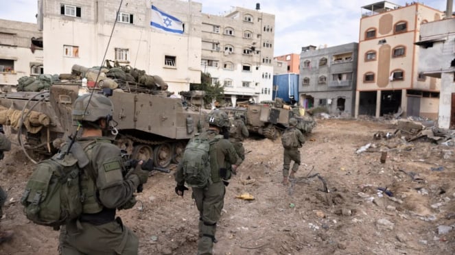 Semana militar: invasión militar israelí en la Palestina