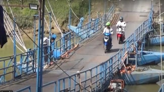 Haji Endang Akhirnya Urus Perizinan Jembatan Perahu Beromzet Rp20 Juta/Hari ke BBWS