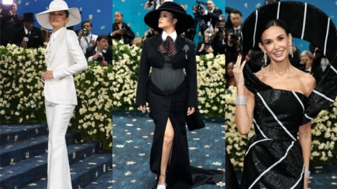 Met Gala 2025: 14 Penampilan Terunik Selebriti Hollywood, Termasuk Rihanna yang Pamer Kehamilan