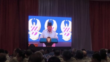 Presiden RI Prabowo Subianto Hadiri Acara Halalbihalal Purnawirawan TNI