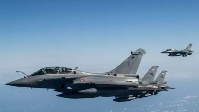 Indonesia Siap Menguasai Langit dengan 100 Jet Tempur Super Canggih, Rafale Pertama Sudah ‘Showcase’