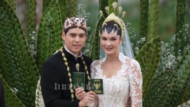 Luna Maya dan Maxime Bouttier.