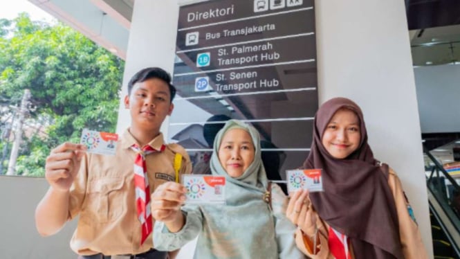 Bank DKI menerbitkan Kartu Jakarta Mobilitas Bebas Akses 