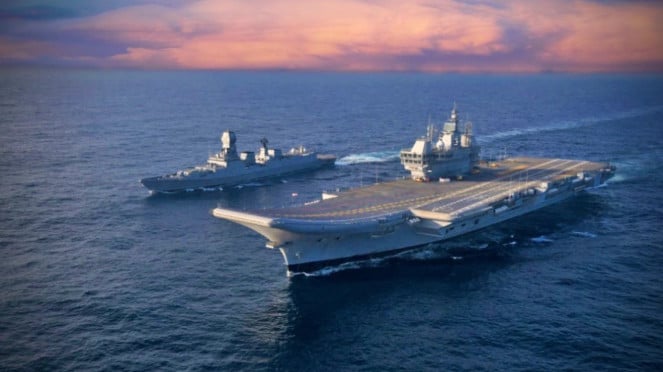 Militar Vía: Marina de la India